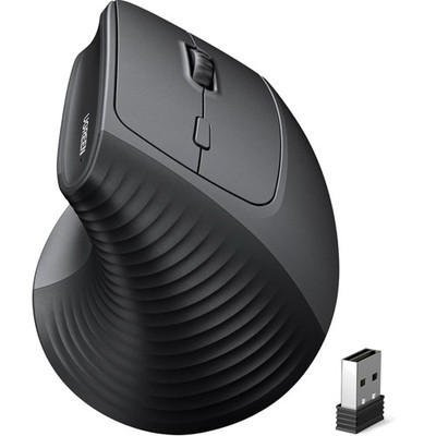 Ergonomische Vertikale Maus, 2.4G Kabellos, 1000/1600/2000/4000 DPI, Windows/Mac