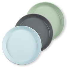Tableware 3 Pack Dish Set- BPA-Free Cups, Plates and Bowls Sets For Kids and ...