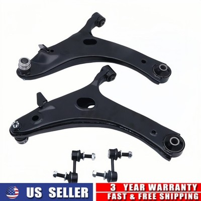 FOR 2013-16 2017 Subaru XV Crosstrek Front Lower Control Arms Sway Bar Links Kit