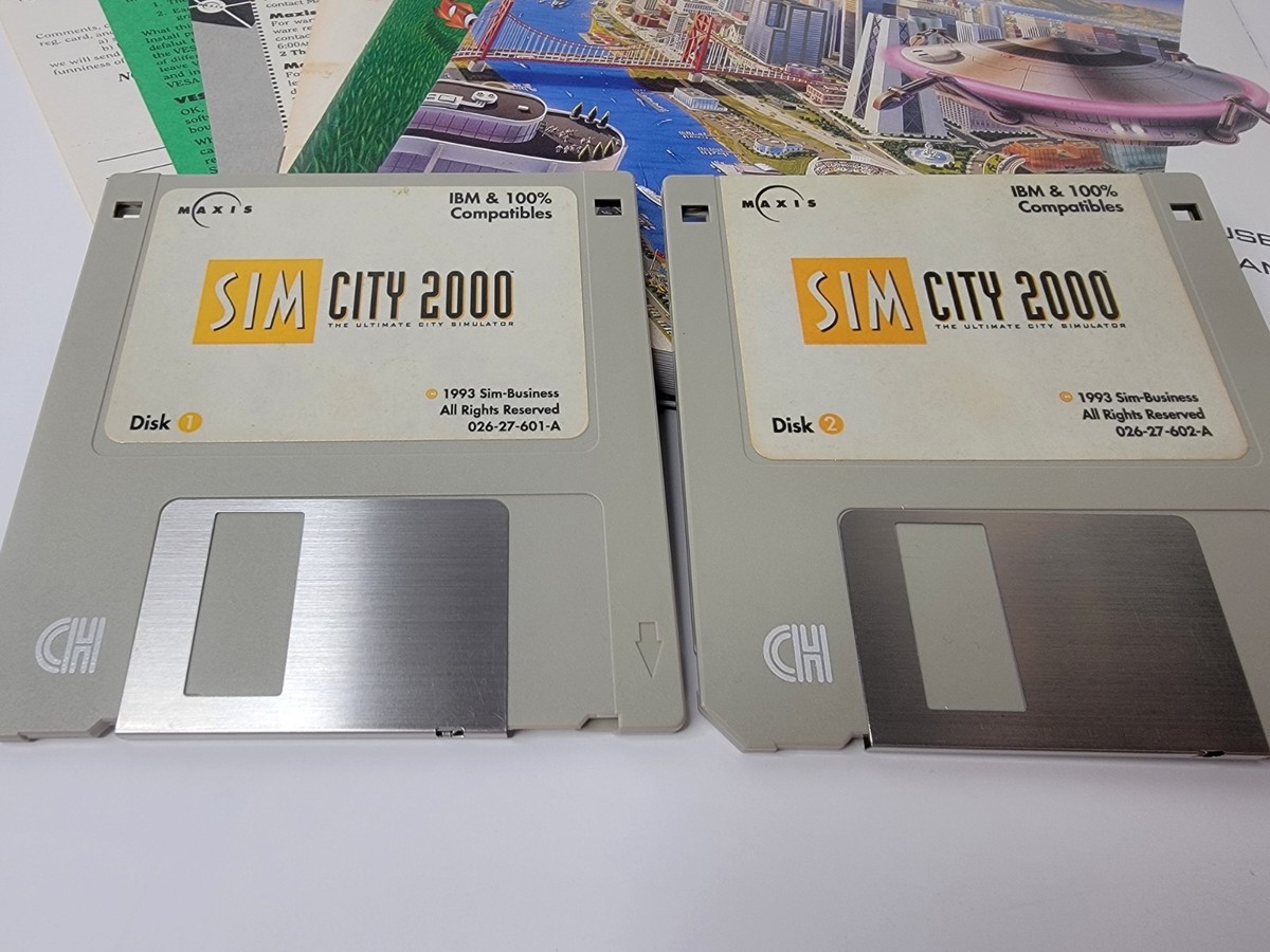 Sim City 2000 - PC Big Box (Windows, DOS et Macintosh) - FR