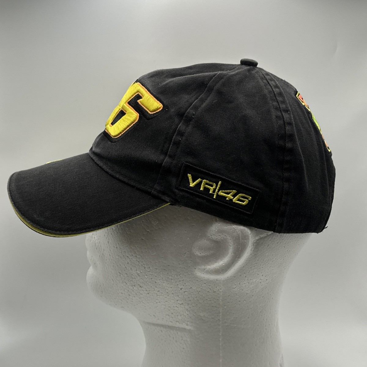 VALENTINO ROSSI # 46 THE DOCTOR VINTAGE BASEBALL CAP HAT Pre Owned