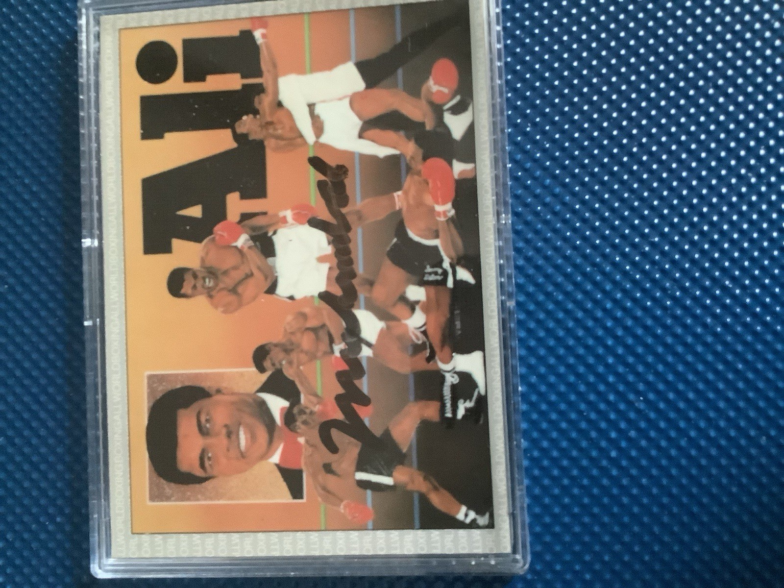 1991 AW SPORTS BOXING MUHAMMAD ALI AUTOGRAPHED PSA  AUTHENTICATED view 7