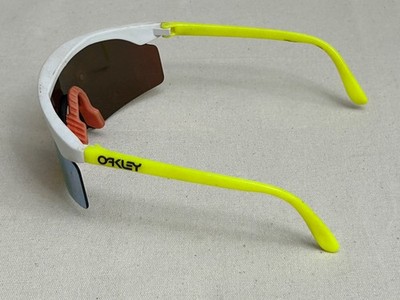 Vintage Originals 80's Oakley Razor Blades Sunglasses Green/White