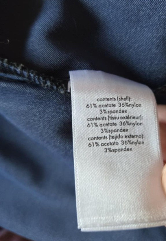 Danielle Bernstein Pull On Stretch Black Satin Ju… - image 9