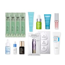 10 PIECE DELUXE Sample Size Skincare Serums COSRX Buxom TULA Clarins ULTA Beauty