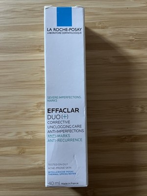 La Roche-Posay France Effaclar Duo (+) Acne Treatment NEW Dual Action!! Exp 1/26