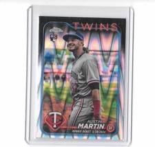 2024 Topps Chrome - Rookie Debut Austin Martin #USC136 RayWave Refractor (RC)