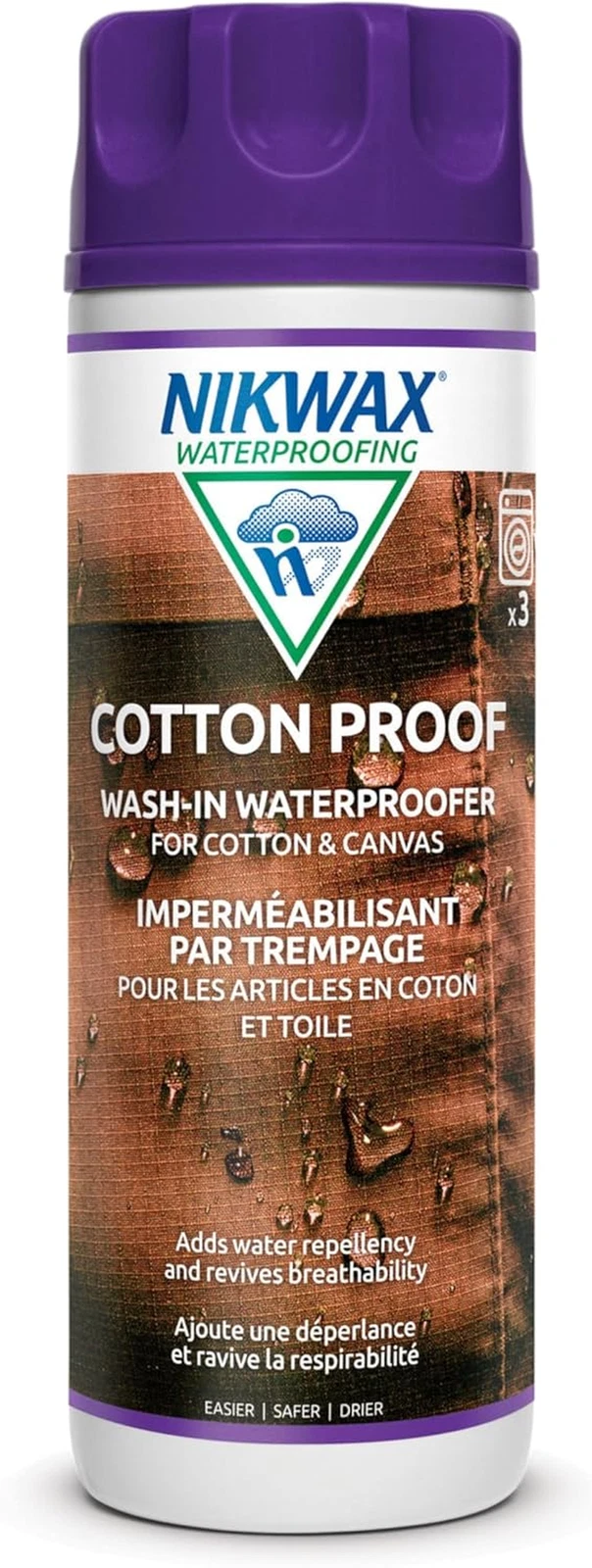 Cotton Proof, 1000Ml, Waterproofing for Cotton, Polycotton, and Canvas, Adds Wat