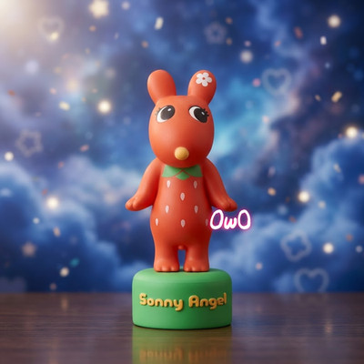 Sonny Angel 15th Anniversary Robby Secret Strawberry Figure Rare