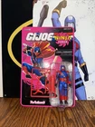 SUPER7 REACTION G.I. JOE NINJA FORCE COBRA COMMANDER & SNAKE EYES ( Target Ex )