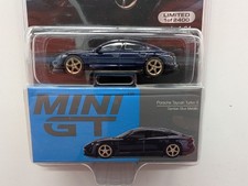 Porsche Taycan Turbo S  - 2025 Mini GT - Gentian Blue Metallic