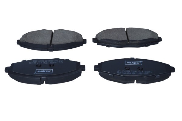 Bremsbelagsatz Vorderachse FÜR Chevrolet Matiz (M200, M250) - Maxgear 19-0536-image