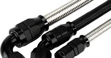 Custom Premade Prefab An Ptfe Hose Black Fittings-6 Built To Your Size