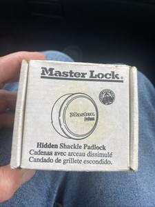 Master Lock  Pro Series Hidden Shackle Padlock Keyed