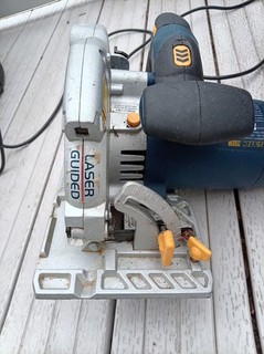 GMC 2000W Corded Circular Saw R08W28 Laser Guided Used Condition Working Ordr