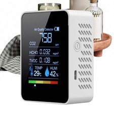 Air Quality Monitor Real-Time Smart Quiet Acc...