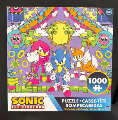 New ソニック NEW! Sonic The Hedgehog 1000pc Jigsaw Puzzle (27in x 19in) Sonic
