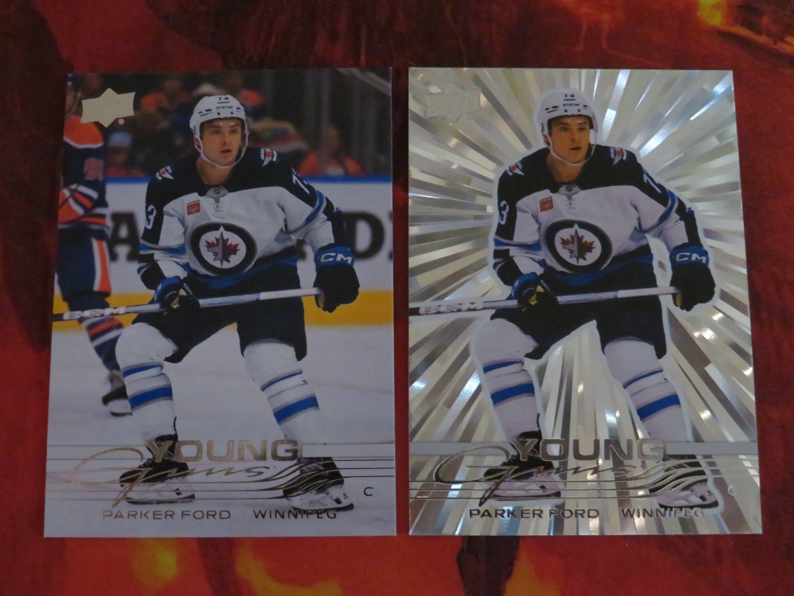 2025-26 Upper Deck Young Guns Outburst Parker Ford #246 +Base