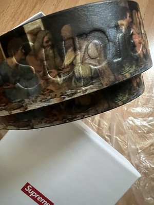 Supreme Belt  Last Supper  In Size S (SS25)