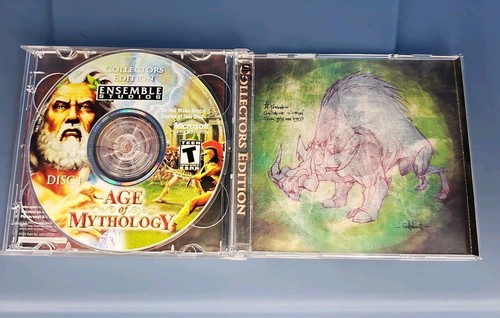 Age of Mythology: Collector's Edition 2 CDs Vintage Game 2002 - Picture 4 of 10
