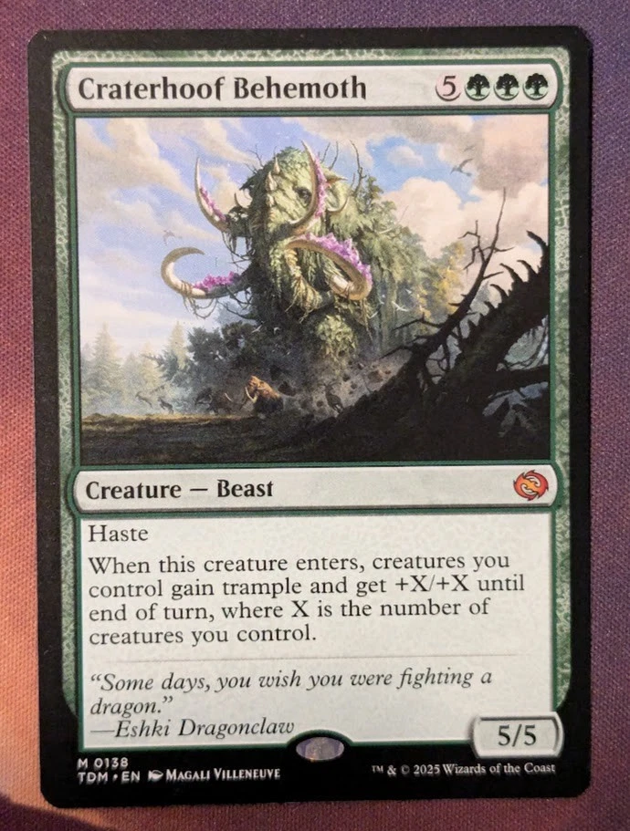Craterhoof Behemoth for sale | eBay