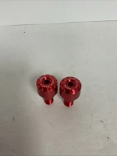 Puig Bar Ends Red For YAMAHA 6890R CHECK DESCRIPTION FOR FITMENT