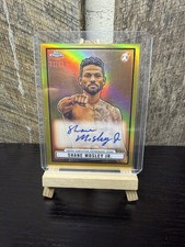 2024 Topps Chrome Shane Mosley Jr Gold Refractor 1951 Ringside Auto 33/50