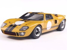 Solido Ford GT40 Mk.1 1968 1/18 Scale Yellow Diecast Model Car New