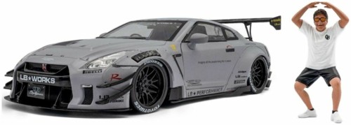 1/18 NISSAN GT-R (R35) CON KIT CARROCERÍA LIBERTY TIPO 2.0 GRIS 2024 1805821 - Imagen 1 de 1