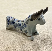 Tonala Pottery Bull Figurine Centerpiece Decor  El Palomar Ken Edwards Large 15"