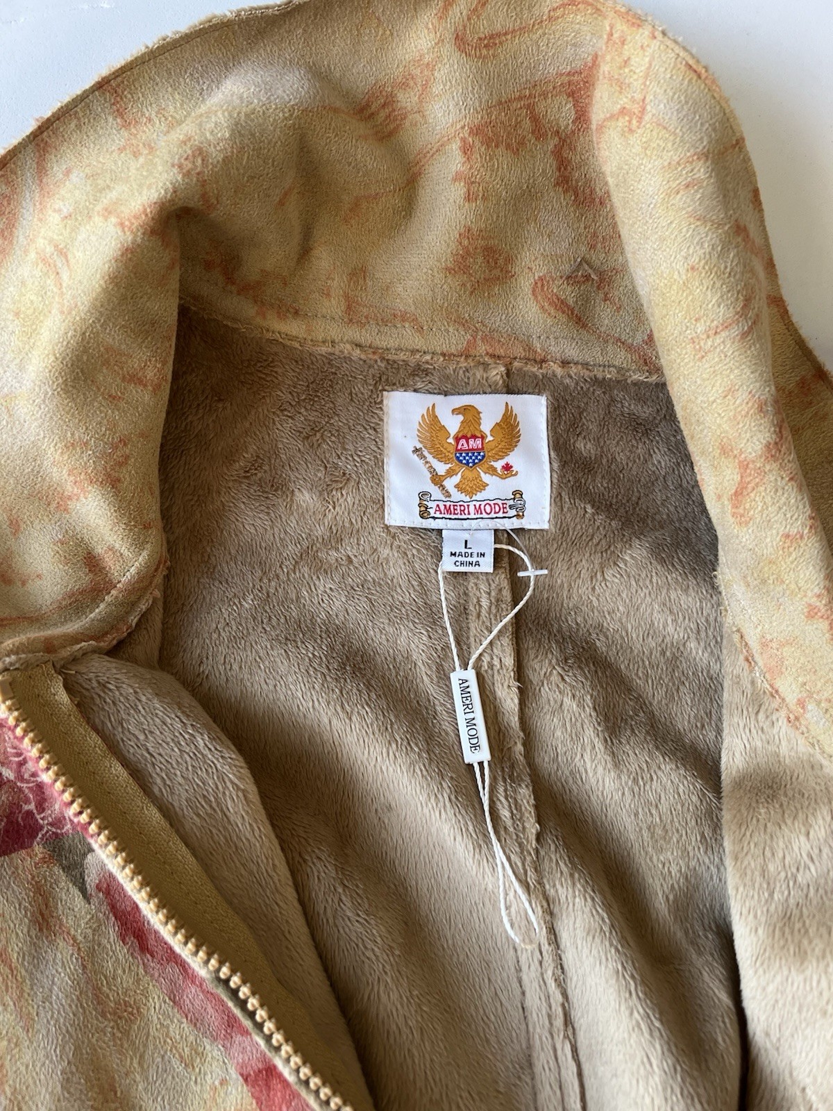 Vintage Ameri Mode Floral Patchwork Jacket Faux S… - image 8