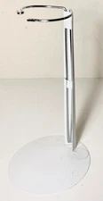 Fibre-Craft White Metal Adjustable Doll Stand