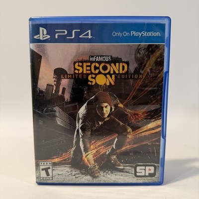 inFAMOUS Second Son Limited Edition PS4 Sony Sucker Punch Open World Action Game