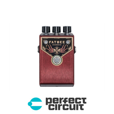 Beetronics FX Fatbee Overdrive Pedal EFFECTS - NEW - PERFECT CIRCUIT