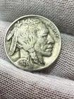 1926 Full Date Near Full Horn XF High Grade Buffalo Nickel. Better Date US Coin!