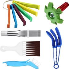 6 Pcs Air Conditioner Fin Comb Cleaner Set, Ac Straightener 6pcs 