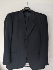 Vintage Giorgio Armani Mens 2 Piece Suit Grey Great Condition 1980s