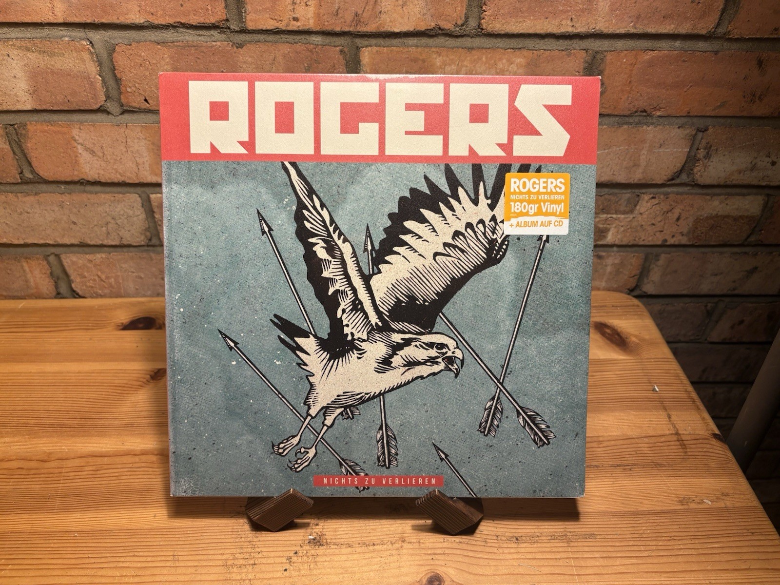 Rogers Nichts Zu Verlieren Vinyl Record LP 12"" Album New And Sealed 2015