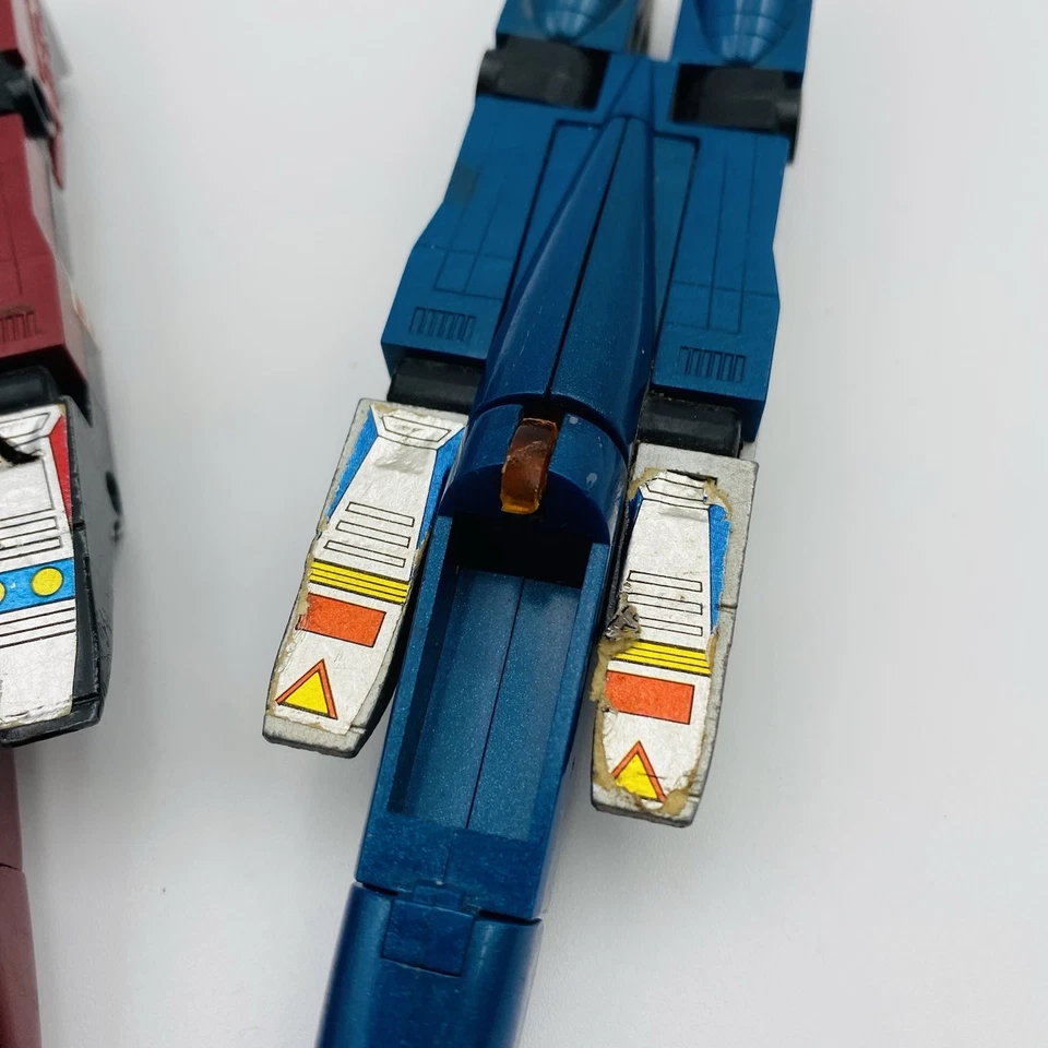 G1 Transformers Jet Body Only Lot: Thrust & Thundercracker Vintage Hasbro Takara - Image 2 of 4