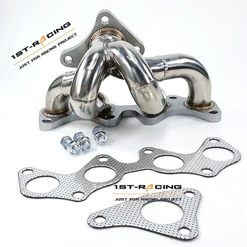 Colector de escape turbo brida TD04 para Toyota Starlet 1996-1999 EP91 4E-FTE 1,3 L - Imagen 4 de 5