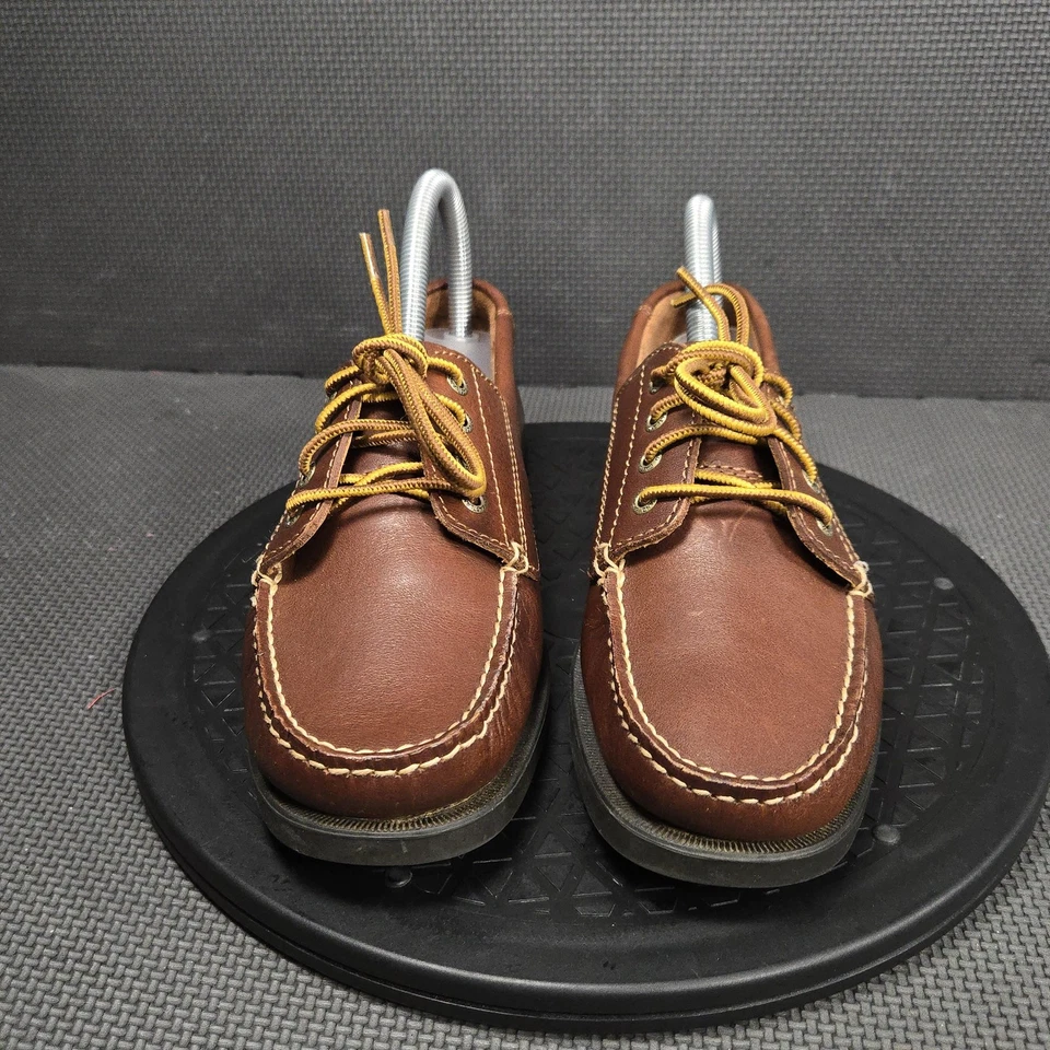 Zapatos Eastland Falmouth para mujer talla 8 cuero marrón barco sin usar, puntera informal Foto 2 de 4