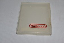 Nintendo: Clear Plastic NES Cartridge Hard Clamshell Case 5 1/4 x 6" SCW13 