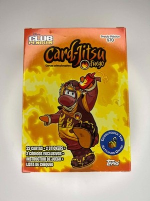 rare club penguin card Amazon.com: Topps Club Penguin Card-Jitsu Trading Card Game Water Series 4  Booster Pack by Club Penguin : Toys & Games main image 1