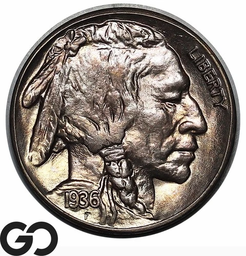 1936-S Buffalo Nickel, Fully Struck Superb Gem BU++