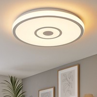 Deckenleuchte Deckenlampe Schlafzimmerleuchte 3 Stufen Rund Weiß Cct Led D 38 Cm