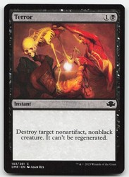 Terror #103 Common Dominaria Remastered Magic: The Gathering