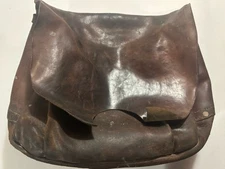Rare Vintage USPS 1968U.S MAIL Postal Leather Carrier Cart Bag 