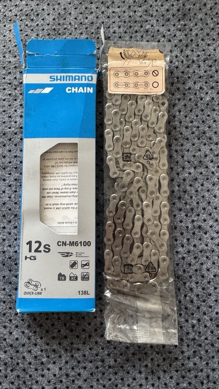 Shimano Deore CN-M6100 12-Speed Chain 138 Links New Unused