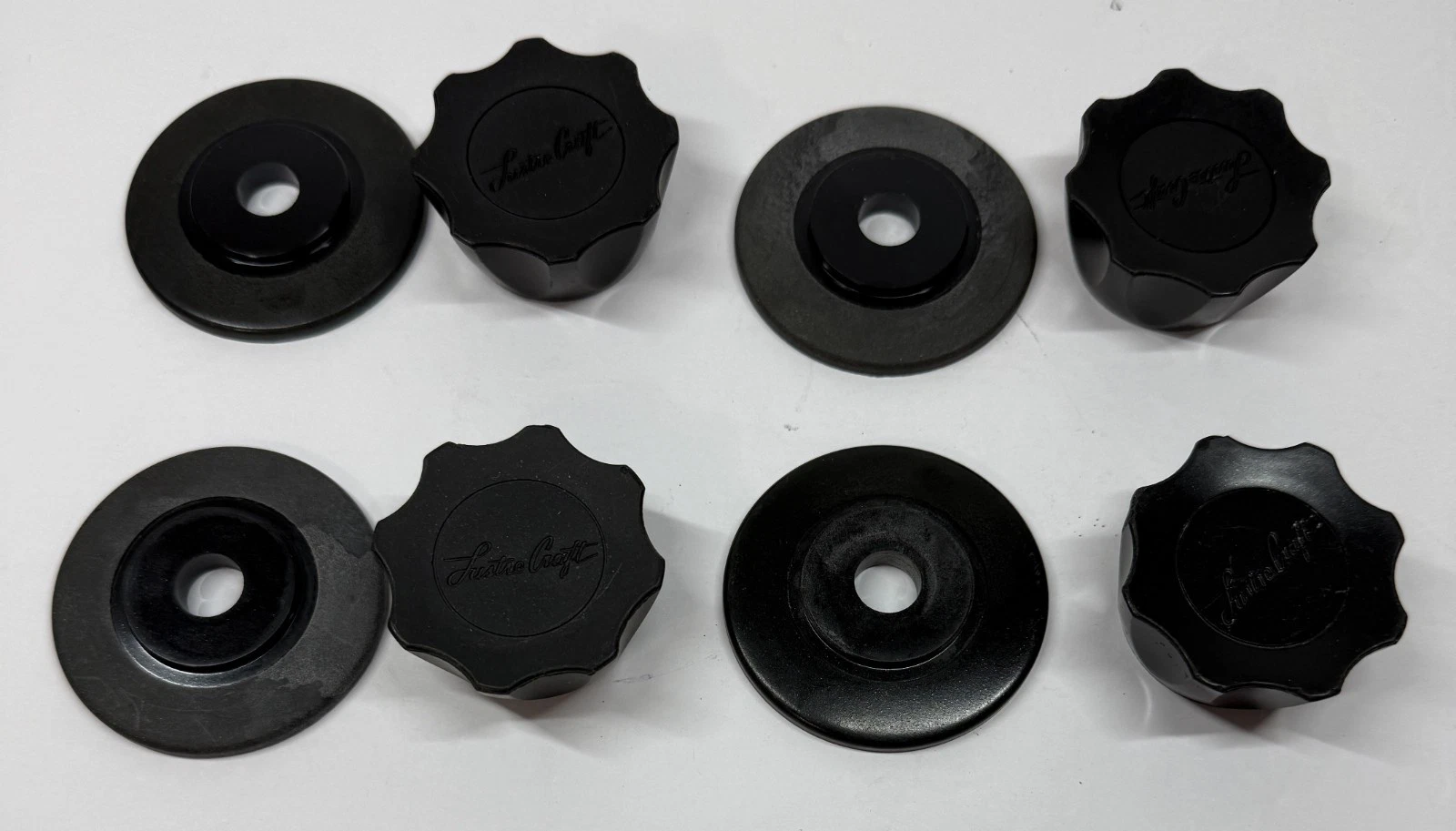 Lustre Craft Replacement Lid Knobs Stock Pot Skillet Sauce Pan Lot of 4 Vintage