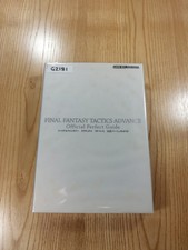 Final Fantasy Tactics Advance Official Guide GBA Free Shipping Used
